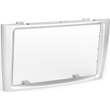 Lot 2Din Autoradio GPS 7 pouces Cadre de Montage Facia Plastique Noir pour Peugeot 308 408 (1/5)