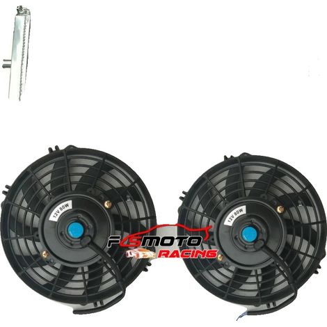 Intercambiador de calor, construcción de aluminio, rendimiento mejorado, intercooler y ventilador. (1/2)