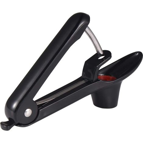 Snocciolatore per ciliegie, snocciolatore per ciliegie, per schiacciare i noccioli di ciliegie, olive e prugne (nero) (1/5)