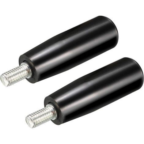 2pcs Rotary Handle Machine Handwheel, M8 Male Thread Milling Shank (1/5)