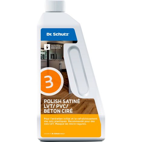 Polish Sols Lvt/pvc Satiné Finition Satinée Protectrice - Dr Schutz