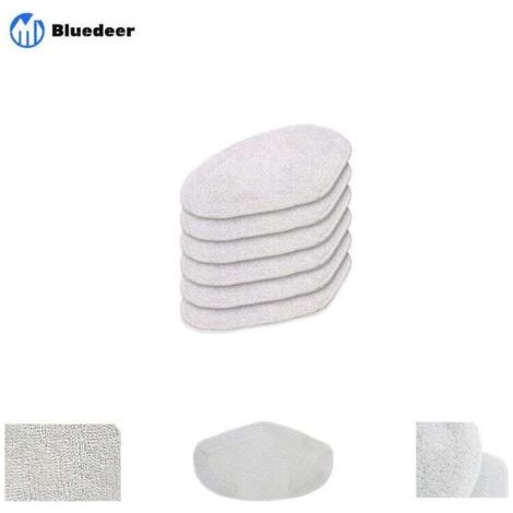 Serpillères Remplacement pour Polti Vaporetto Brosse Vaporforce, Produit Authentique pour Smart 35Mop, Smart 40Mop, etc (6 pièces) (1/3)