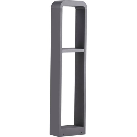 LED-utomhuslampa "Darko" aus aluminium / grå / zink von Lindby