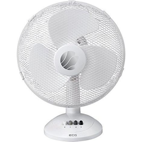 Ventilatore da Tavolo ECG FT 30A Bianco Silenzioso