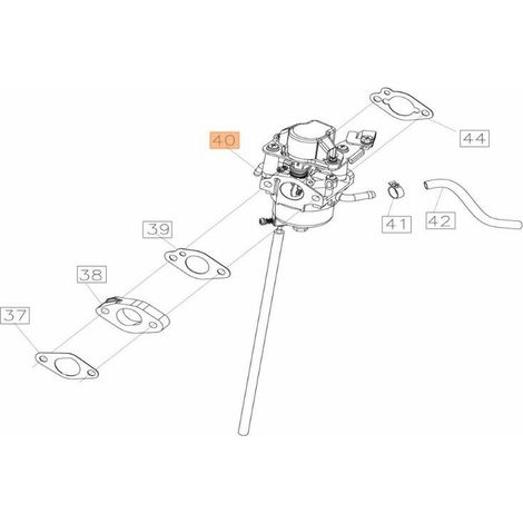 CARBURATORE ORIGINALE EMAK L66152521