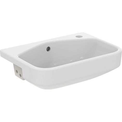 Ideal Standard I.Life S Semi Countertop Washbasin 500mm Wide - 1 Tap Hole (1/5)