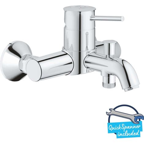 Grohe Start Classic - Wand-Wannenarmatur, Chrom 23787000 (1/5)