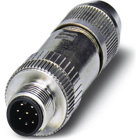 Phoenix Contact 1543236 Connettore dati per sensore o attuatore M12 Spina dritta Numero di poli: 8 1 pz. (1/2)