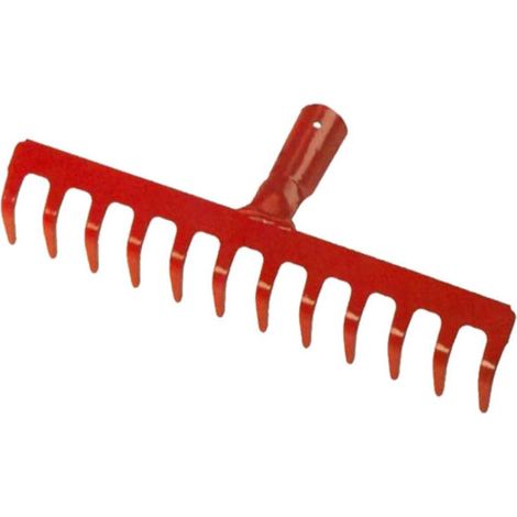 Rastrillo de acero de 8 dientes pesado Ilcampo 09494