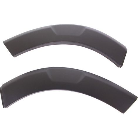 Extensions d'aile avant partie avant noires Peugeot Rifter depuis 2018