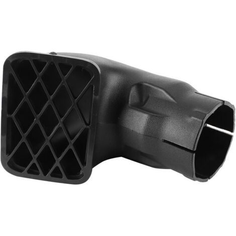 Inlet Snorkel Top Head 3.5in ID Universal pour système d'admission d'air de boue hors route Prise d'air Mudding Snorkel Head Tête d'entrée d'air de remplacement Tête d'entrée de plongée avec t (1/4)