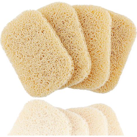 Porte-savons de cuisine et de salle de bain sans BPA, 7,4 cm x 11,2 cm, lot de 4 (1/5)