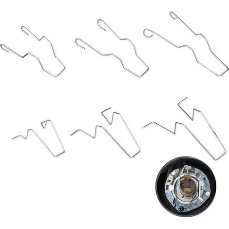Stück Lampenhalterungs-Federclips für Autoscheinwerferlampen, Federclips, Scheinwerferhalterungsclips für Fernlichtscheinwerfer für H1/H3/H4/H7 (1/5)