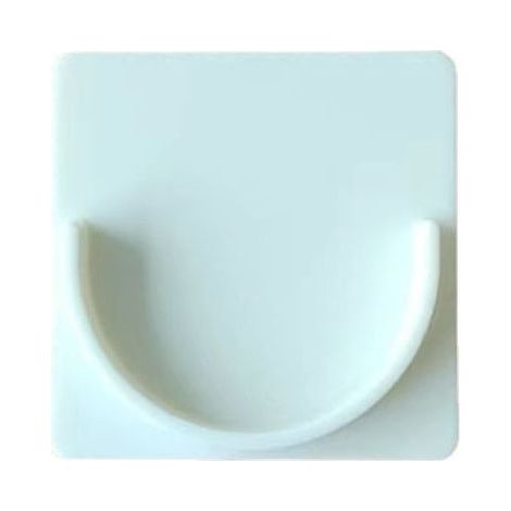 Support Barre De Douche Autocollant - Sans Perçage - Pour Tringle Jusqu'à 4 cm - Adhésif Haute Résistance - Salle De Bain - 1 Paire (1/5)