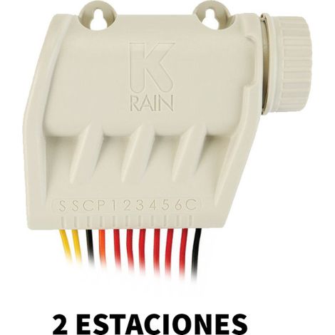 Programmateur d'Arrosage à Piles Bluetooth K-Rain BL-KR à 2 Station  Contrôleur d'Arrosage Sans Fil avec Application