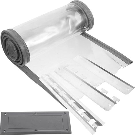 Rideau Poids Magnétique Porte en Thermique Isolant PVC Hiver Lanières Coupe-Vent avec Inférieur, Fermeture sans Perçage et Supermarchés Lieux Extérieurs (1/5)