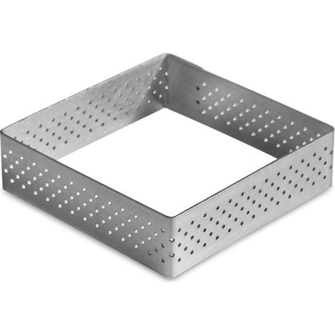 Städter cuadrado 15 x 15 cm / H 2 cm perforado