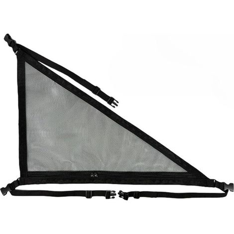 Filet de rangement pour toit de voiture, sac de rangement double couche pour toit, filet de toit suspendu en maille polyester (noir, 80 x 53 cm) (1/5)
