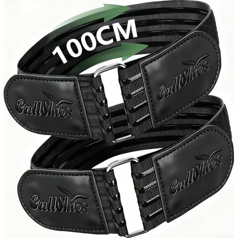 Lot de 2 sangles d'arrimage pour porte-vélos avec gel résistant aux rayures - Sangles de serrage réglables bidirectionnelles - Extra larges - Sangle de serrage pour vélo, extérieur, garage (1/5)