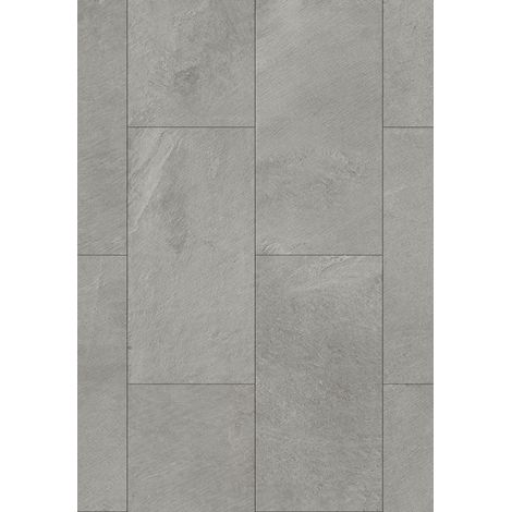 Mexen Grey Leaf dalles vinyles 610 x 305 mm LVT Dryback 2,5 mm, support PVC, 4 V-Joint, Ardoise - F1463-0610-305-255-4V1-01 (1/2)