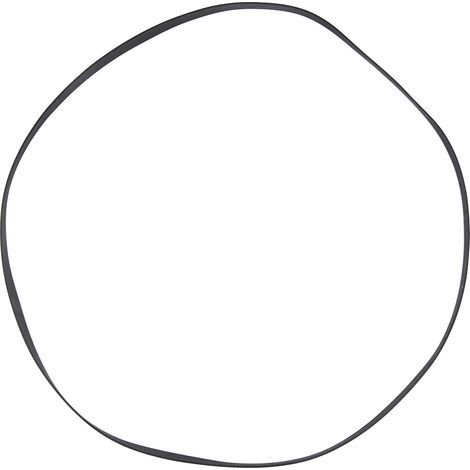 Courroie de transmission en caoutchouc noir pour platine vinyle, élastique et durable, longueur 200mm (1/3)