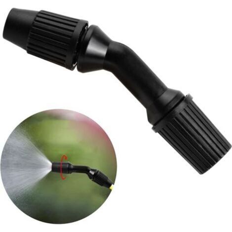 Ugello spray in plastica, accessorio per irrigatori da giardino, pezzo di ricambio per irrigatori a zaino da 3L/5L/8L per uso agricolo, nero (1/5)