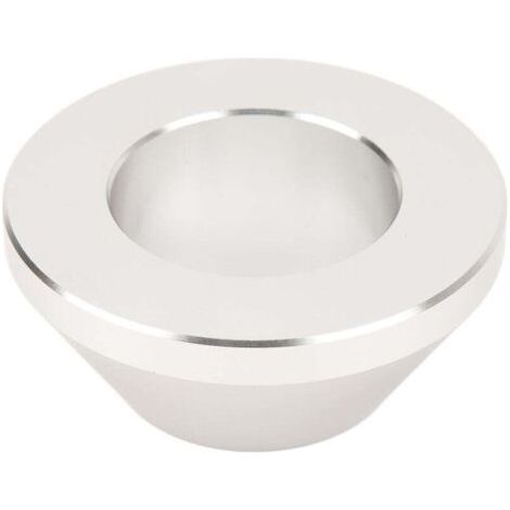 Cono di centraggio per smontagomme manuale, cono di ritegno in alluminio per equilibratura ruote con perno centrale da 1,67" di diametro per auto e camion