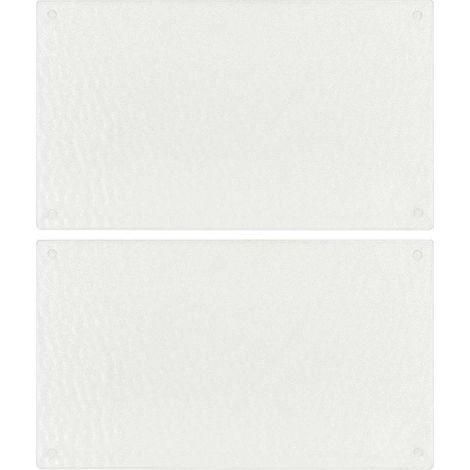 vidaXL Chopping Boards 2 pcs Transparent Bubbles Pattern (1/4)