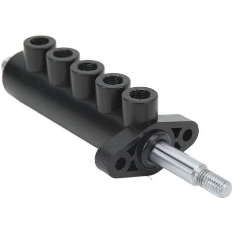 Changeur de pneus, pédale, Valve pneumatique, 5 voies, alliage d'aluminium, tige filetée en acier de 8mm, fournitures de réparation (1/5)