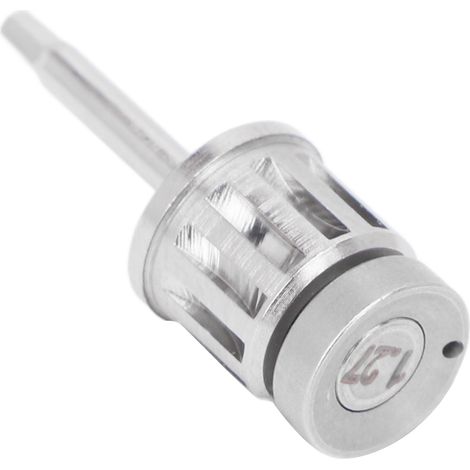 Tournevis implantaire en métal HEX1.27, prise en main confortable, micro-tournevis dentaire durable pour dentistes, 2,5 cm (1 pouce) (1/5)