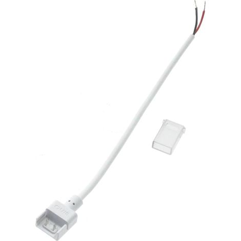 IluminaShop - Conector Inicio con Cable para Tira LED IP68 10mm 2Pin (1/3)