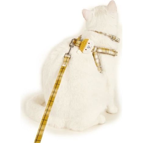 (jaune)Harnais pour Animaux - Non spécifié - M - Jaune - Confortable et Réglable - Pour Chats (1/4)