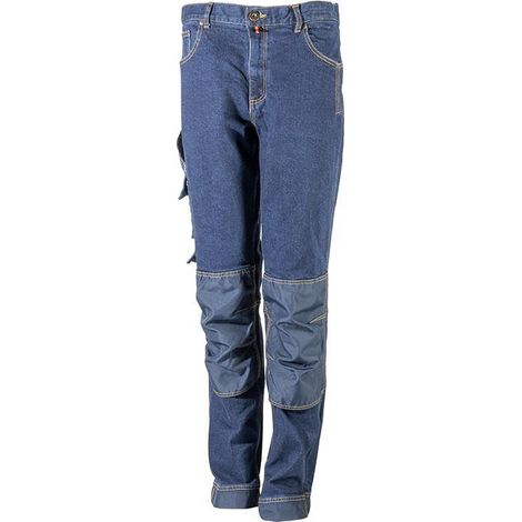 JEANS STRETCH MINER COLOR AZUL T-M - STARTER (1/5)
