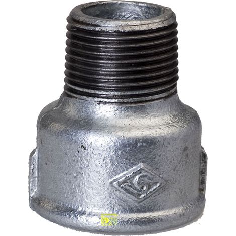 Manguito reductor de rosca hembra 1X3/4" galvanizado M4, NR 246 OPAL (1/4)