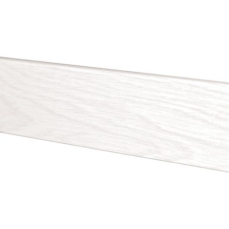 BATTISCOPA PER LAMINATO bianco- 10 pezzi - KASART