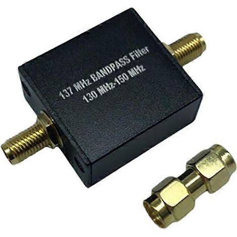 Filtre passe-bande 137 MHz spécialement conçu pour les satellites météorologiques (1/5)