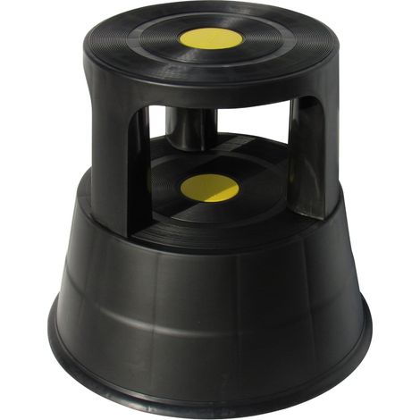 Kick Stool Step 150KG (Kickalong Rolling Safety Platform Black) (1/5)