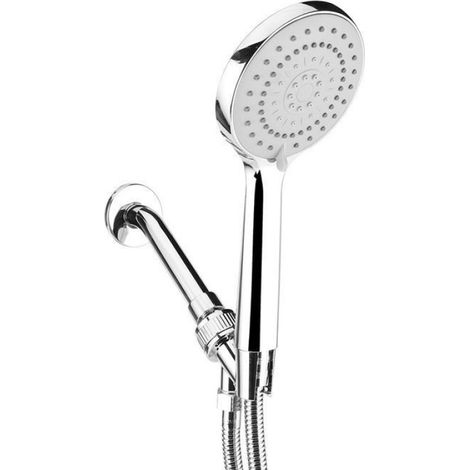 Pommeau Douche - 5 Fonctions - Raccord G1/2 - Flexible 150 Cm - Usage Salle De Bain - 1 Piece (1/5)