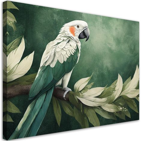 Tableau déco Perroquet Oiseau Animaux 100x70 (1/5)