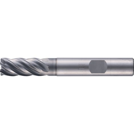 PFERD TOOLS VHM-Fräser Ø12mm, 5 Schneiden, 2xDC, Radius 0,5mm, AlCrN beschichtet, Schaft HB, Universal