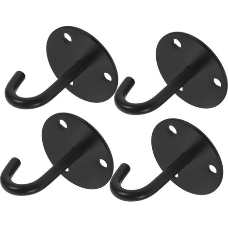4pièces Crochets De Plafond Acier Inoxydable Pour Fixation Murale Support Pour Hamac De Yoga Et Sacs (1/5)