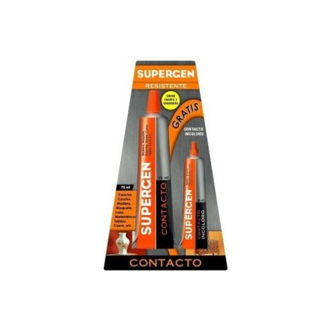 Colle Contact Supergen Kit Adhésion Puissante Multi-matériaux - Supergen
