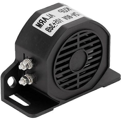 Bocina de coche súper potente de 12 V y 15 W, 110 dB, con alarma de marcha atrás, zumbador y altavoz para camiones y vehículos. (1/5)