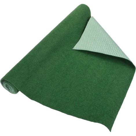Rouleau de gazon synthétique vert - 133x300 cm - Fibre résistante (1/5)