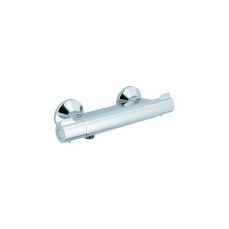 Mitigeur douche Thermador THU50 chromé NF thermostatique poignée ABS (1/4)
