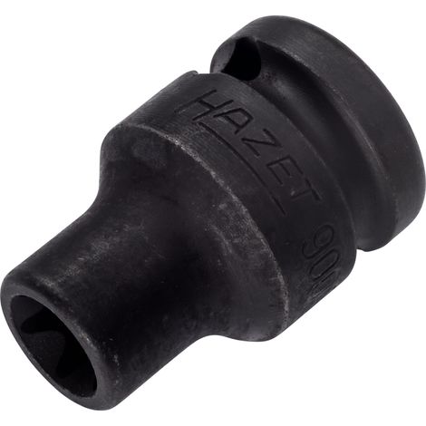 Douille à chocs 900S-E12 ∙ Carré creux 1/2 pouce (12,5 mm) ∙ Profil TORX® extérieur ∙ Taille E12 (1/2)