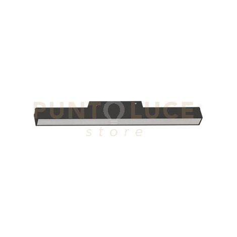 GORIZIA RE/P -MODULO LED INCASTRO MAGNETICO NERO 3000K 335LM 7,2W PER BINARI 48V