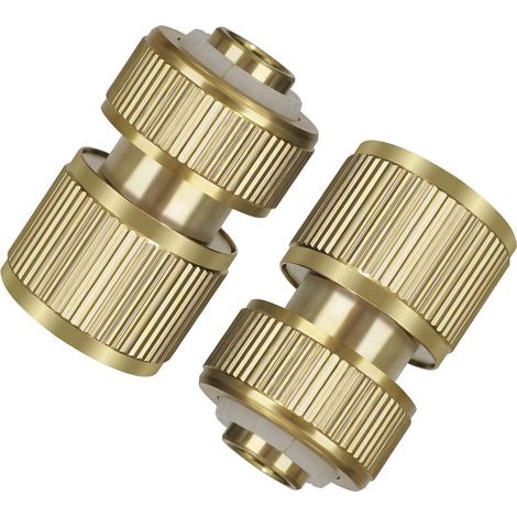 Raccord rapide pour tuyau d'arrosage en laiton, connecteur extensible de 1/2 pouce pour robinet d'arrosage, adaptateur pour machine à laver et jardinage