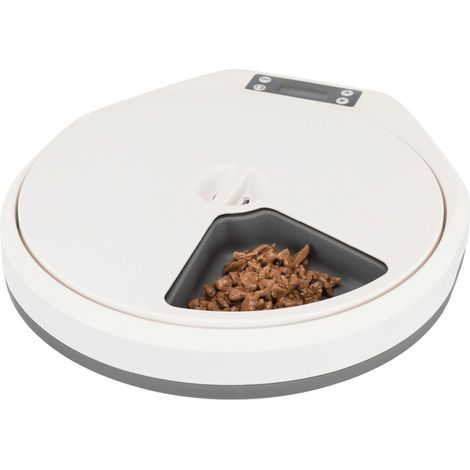 Trixie Duvo Plus Comedero Automático TXS - Comedero Automatico para 4+1 Comidas (1/2)