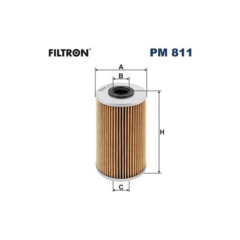 Filtro carburante PM811